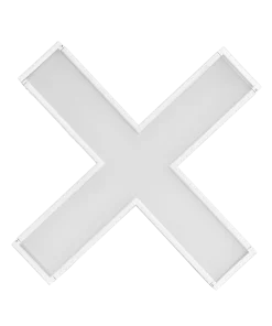 Thanh nối X thân màu trắng có đèn 16W ánh sáng trắng dùng cho Seri LNC – mã LXB-16T MPE