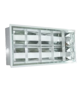 Máng đèn xương cá âm trần 2 bóng 0.6m (không bao gồm bóng) MAT 218 MPE