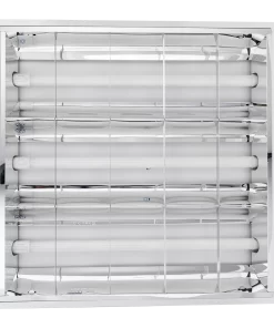 Bộ máng xương cá LED Tube thuỷ tinh 3 bóng 0.6m ánh sáng vàng MATL-310V MPE