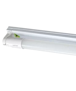 Bộ máng LED Tube thuỷ tinh 1x18W 1.2m ánh sáng vàng MGT-120V MPE