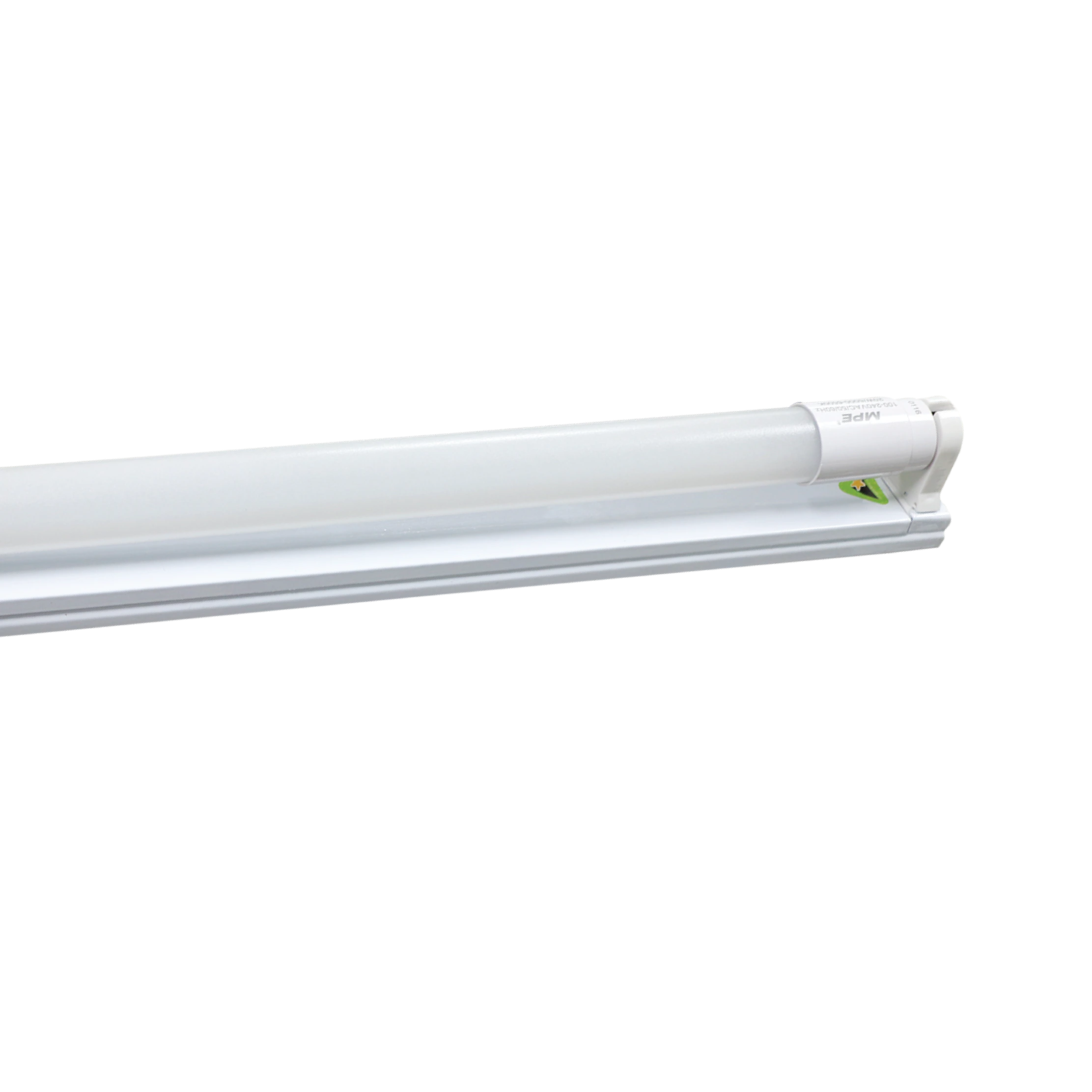 Bộ máng LED Tube thuỷ tinh 1x9W 0.6m ánh sáng vàng MGT8-110V MPE