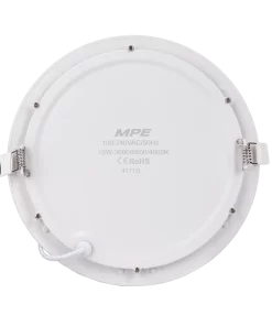 LED Panel âm trần nhôm mặt tròn 18W - 3 chế độ màu RPL-18/3C MPE