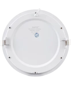 LED Panel âm trần nhôm mặt tròn 18W ánh sáng vàng RPL-18V MPE