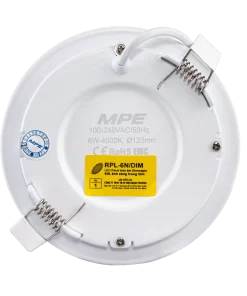 Đèn Led âm trần DIM 6W ánh sáng trung tính RPL-6N/DIM MPE