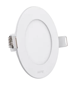 LED Panel âm trần nhôm mặt tròn 6W phi nhỏ ánh sáng vàng RPL-6SV MPE