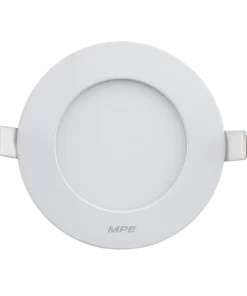 LED Panel âm trần nhôm mặt tròn 6W ánh sáng vàng RPL-6V MPE