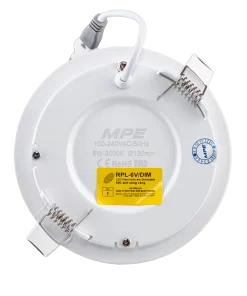 Đèn Led âm trần DIM 6W ánh sáng vàng RPL-6V/DIM MPE