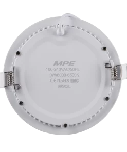 LED Panel âm trần nhôm mặt tròn 9W ánh sáng trắng RPL-9T MPE