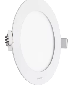 LED Panel âm trần nhôm mặt tròn 9W ánh sáng vàng RPL-9V MPE