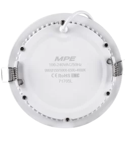 LED Panel âm trần nhôm mặt tròn 9W - 3 chế độ màu RPL-9/3C MPE