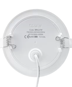 Đèn Led Panel âm trần 7W ánh sáng vàng RPL3-7V MPE