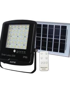 Đèn pha năng lượng mặt trời 20W ánh sáng vàng SFLD-20V MPE