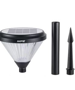 Đèn sân vườn năng lượng mặt trời, cắm đất, cao 50cm 2W ánh sáng vàng SLL-50V MPE