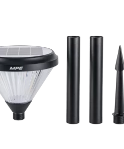 Đèn sân vườn năng lượng mặt trời, cắm đất, cao 70cm 2W ánh sáng vàng SLL-70V MPE