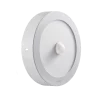 Đèn Panel ốp nổi nhôm, mặt tròn, cảm biến chuyển động 12W ánh sáng trắng SRPL-12T/MS MPE