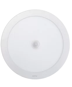 Đèn Panel ốp nổi nhôm, mặt tròn, cảm biến chuyển động 18W ánh sáng trắng SRPL-18T/MS MPE