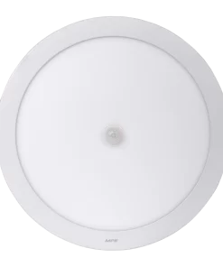 Đèn Panel ốp nổi nhôm, mặt tròn, cảm biến chuyển động 24W ánh sáng trắng SRPL-24T/MS MPE