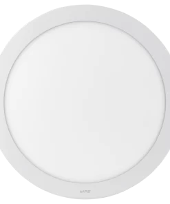 Đèn Panel ốp nổi nhôm, mặt tròn 24W dim ánh sáng vàng SRPL-24V/DIM MPE