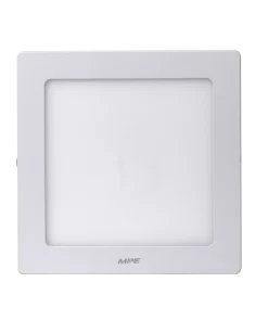 Đèn Panel âm trần nhôm, mặt tròn dim 12W ánh sáng vàng SSPL-12V/DIM MPE