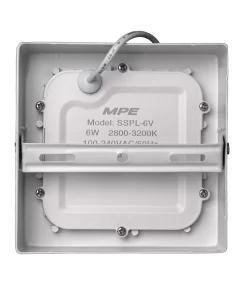 Đèn Led Panel âm trần vuông 6W ánh sáng vàng SSPL-6V MPE