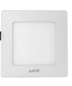 Đèn Panel âm trần nhôm, mặt tròn dim 6W ánh sáng vàng SSPL-6V/DIM MPE