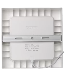 Đèn Led Panel vuông thế hệ 2 12W ánh sáng vàng SSPL2-12V MPE