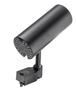 Đèn chiếu điểm gắn ray màu đen 20W ánh sáng vàng TSLB2-20V MPE