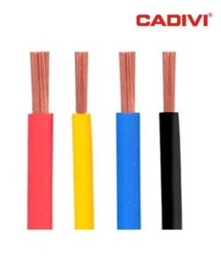Dây Cadivi mã VCm/HR-LF-1.5–600V loại cáp điện lực chịu nhiệt cao có 1 lõi 30 sợi dẫn