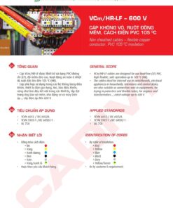 Trang 23 Catalog kỹ thuật dây điện Cadivi