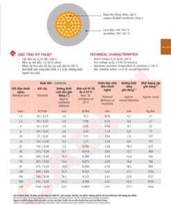 Trang 24 Catalog kỹ thuật dây điện Cadivi