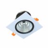 Đèn downlight vuông chiếu điểm âm trần 9W DFC1091 Duhal