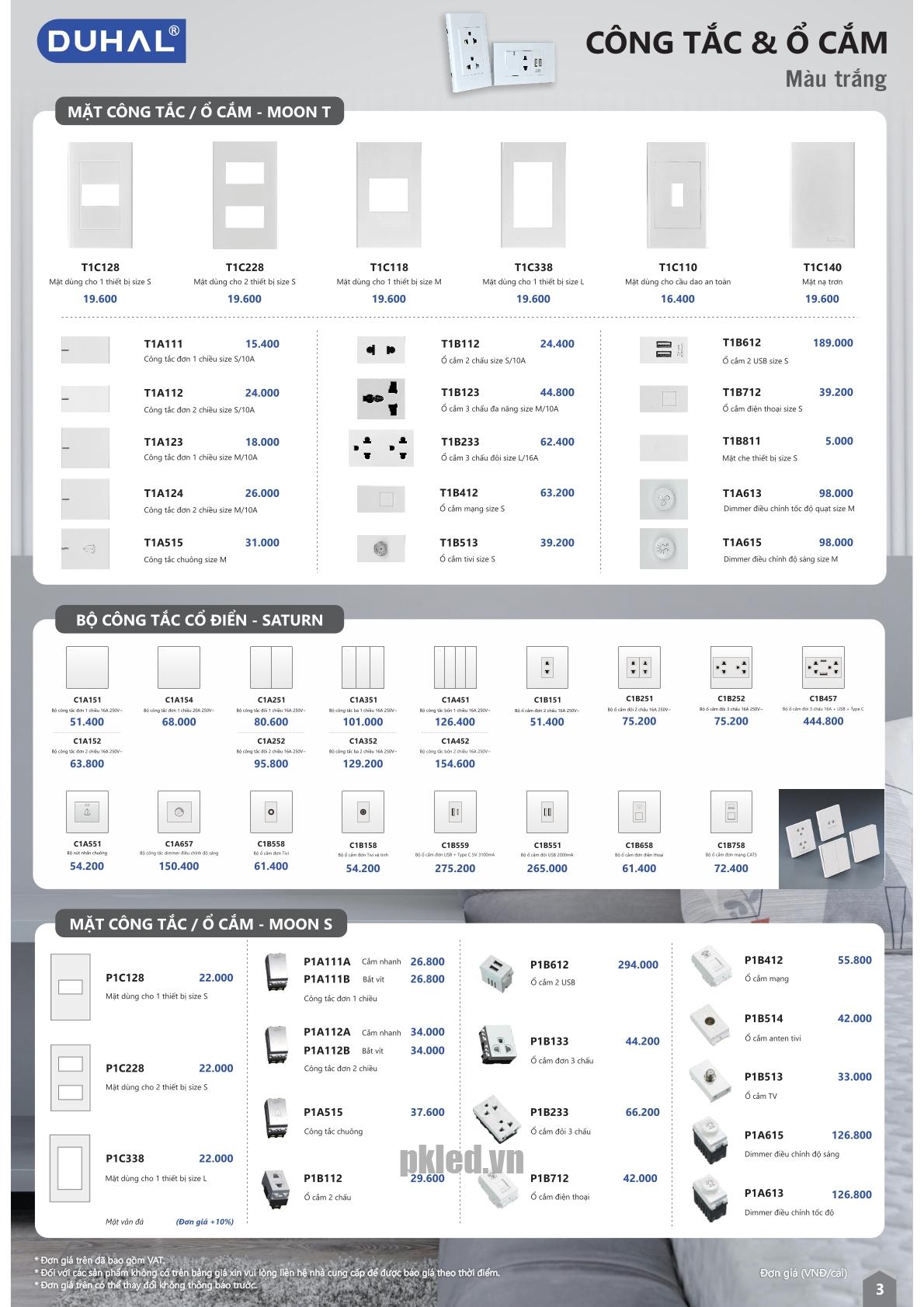 Đèn máng tán quang 28W KLLA0301 Duhal (605 x 305 x 38)
