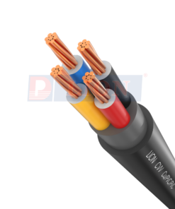 cấu trúc cáp điện Lion mã CVV cáp hạ thế 4 lõi