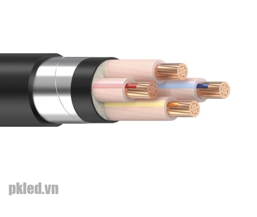 Cáp điện LION-CXV/DATA 25-0.6/1kV cáp hạ thế có giáp bảo vệ ruột Đồng