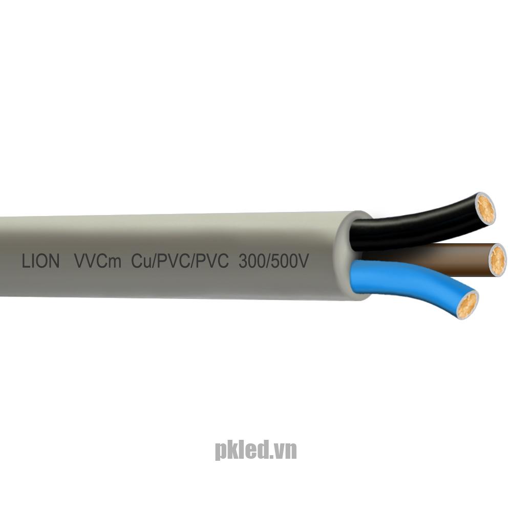 Lion VVCm 3x1.5 (3x30/0.25) dây mềm 3 lõi - 30 sợi ruột dẫn đồng /lõi