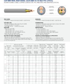 Trang 13 - Tài liệu kỹ thuật đây điện VVCm LION 2026 (DAPHACO)