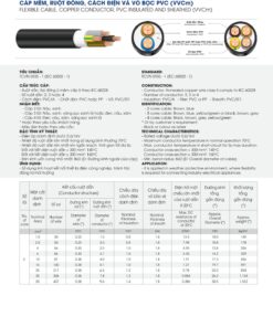 Trang 14 - Tài liệu kỹ thuật đây điện VVCm LION 2026 (DAPHACO)