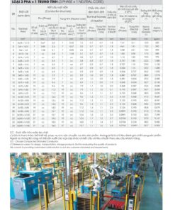Trang 24 - Tài liệu kỹ thuật đây cáp điện lực CXV LION 2026 (DAPHACO)