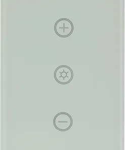 Bộ công tắc wifi cảm ứng dim đèn 3 điểm chạm Duhal A1A369