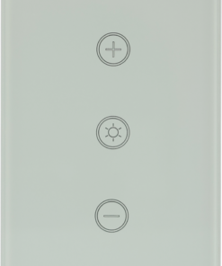 Bộ công tắc cảm ứng dim đèn 3 điểm chạm Duhal A1A379