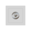 Bộ ổ cắm truyền hình vệ tinh màu trắng Duhal C1B118