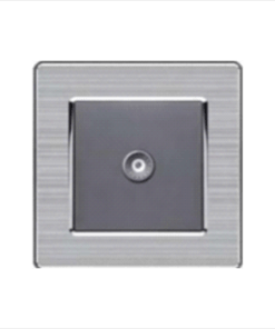 Bộ ổ cắm tivi màu xám Duhal C1B538