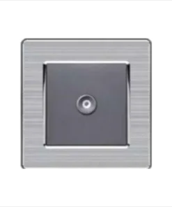Bộ ổ cắm tivi màu xám Duhal C1B538