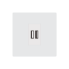 Bộ ổ cắm đôi USB 2000mA Duhal C1B551