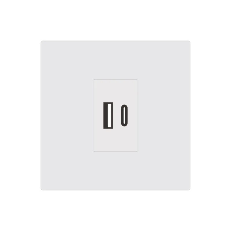 Bộ ổ cắm đơn USB Type C 5V 3100mA Duhal C1B559