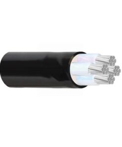 Hình ảnh cấu trúc cáp điện Cadivi nhôm mã AXV/DSTA 4 lõi