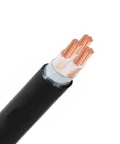 Hình ảnh mô phỏng cấu trúc lõi cáp Cadivi CXV/DSTA 3 lõi