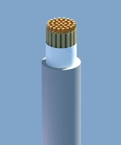 Hình ảnh mô phỏng cấu trúc lõi cáp Cadivi DVV