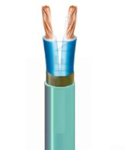 Hình ảnh mô phỏng cấu trúc lõi cáp Cadivi DVV/Sc 2 lõi