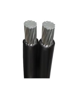 Hình ảnh mô phỏng cấu trúc lõi cáp Cadivi LV_ABC 2 lõi